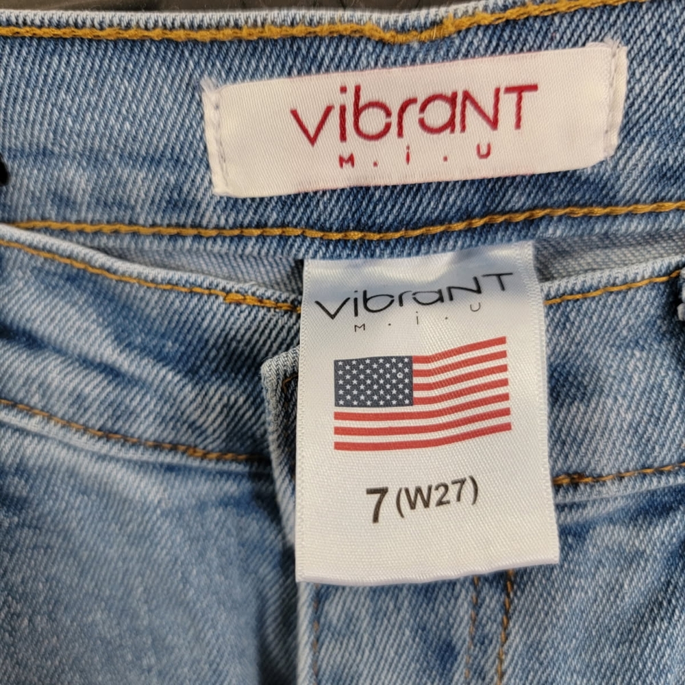 Vibrant M.I.U Light Blue Jeans